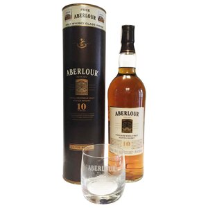 Aberlour 10 Years Old + sklenice