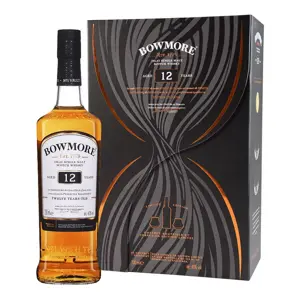 Bowmore Aged 12 Years + 2 sklenice