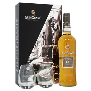 Glen Grant 12 Years Old + 2 sklenice