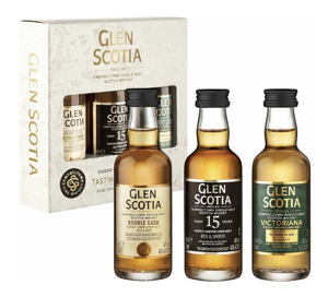 Glen Scotia Campbeltown degustační sada 3x0,05 l