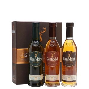 Glenfiddich Medium Collection 3x 0,2 l