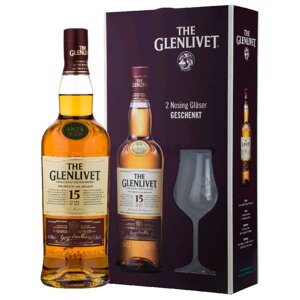 The Glenlivet 15 Years Old + 2 sklenice