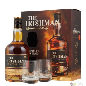 The Irishman Founder’s Reserve + 2 sklenice