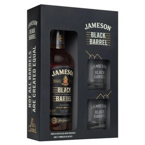Jameson Black Barrel + 2 sklenice