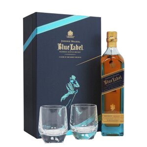 Johnnie Walker Blue Label + 2 sklenice