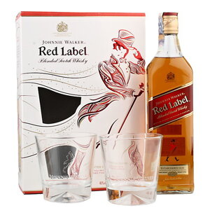 Johnnie Walker Red Label + 2 sklenice
