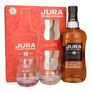 Jura Aged 10 Years + 2 sklenice