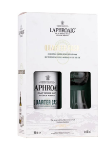 Laphroaig Quarter Cask + 2 sklenice 