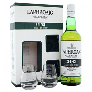 Laphroaig Select + 2 sklenice