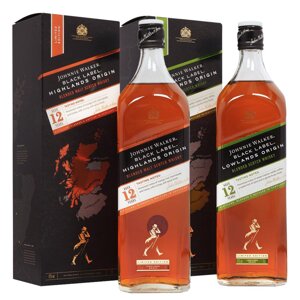 Johnnie Walker Black Label Highlands & Lowlands Origin