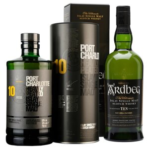 Port Charlotte 10 & Ardbeg Ten