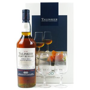 Talisker Port Ruighe + 2 sklenice