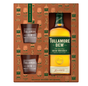 Tullamore DEW + 2 sklenice