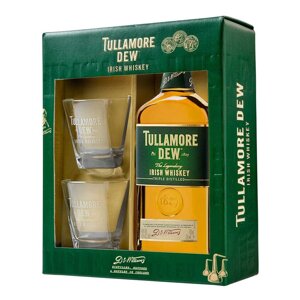 Tullamore DEW + 2 sklenice
