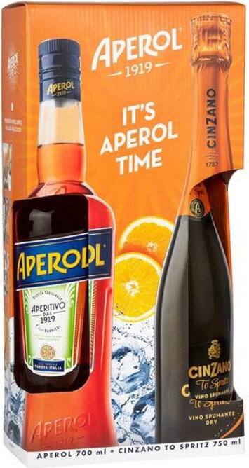 Aperol + Cinzano To-Spritz Gift Box