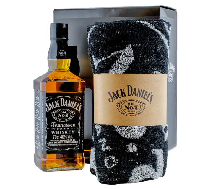 Jack Daniel’s No.7 + osuška