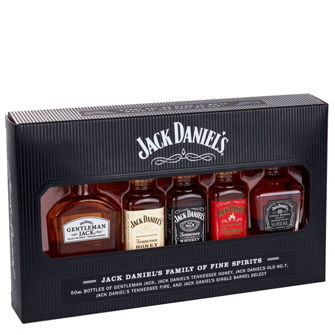 Jack Daniel’s Mini Collection 5x 0,05 l