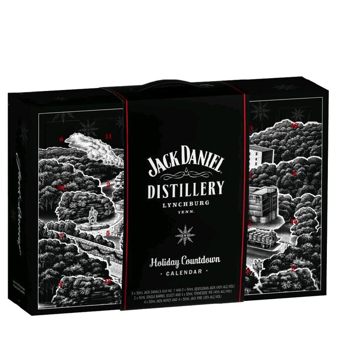 Jack Daniel’s Whiskey kalendář 21x 0,05 l