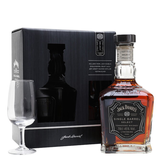 Jack Daniel’s Single Barrel Select + sklenice