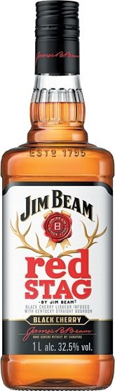 Jim Beam Red Stag Black Cherry 32,5 % 1 l