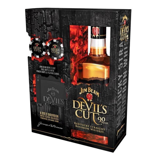 Jim Beam Devil’s Cut Poker Set