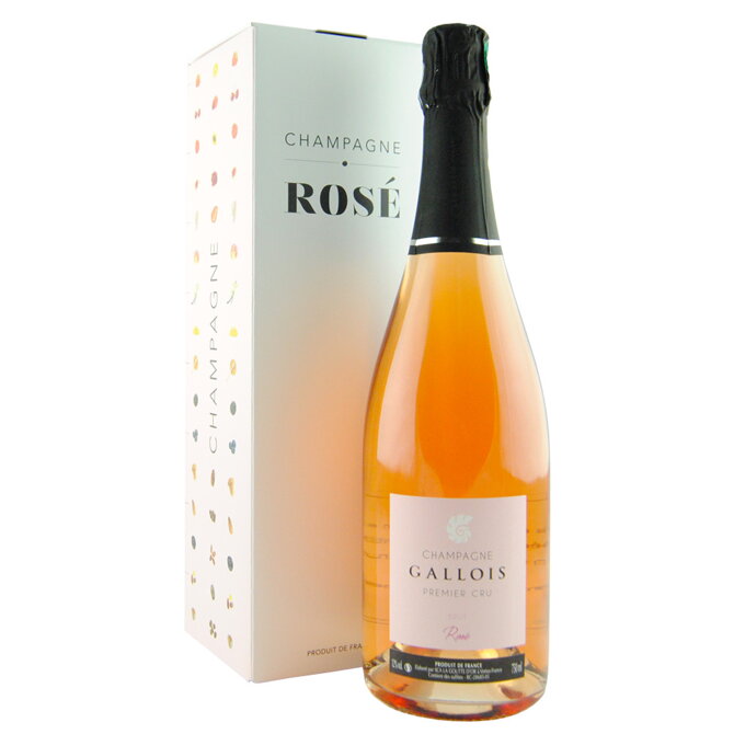 Champagne Gallois Premier Cru Rosé Brut box