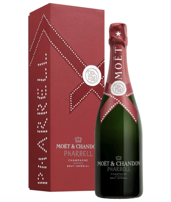 Moet & Chandon Brut Impérial Pharrell Williams Red box