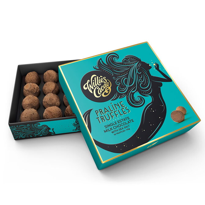 Willie’s Cacao Milk Praline Truffles