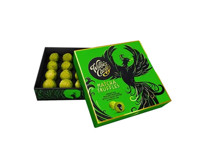 Willie’s Cacao Matcha Praline Truffles