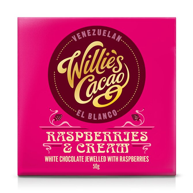 Willie’s Cacao Raspberries & Cream