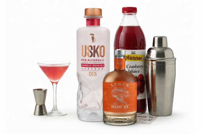 Nealkoholický Koktejl Cosmopolitan