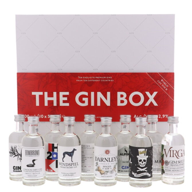 The Gin Box World Tour 10x 0,05 l