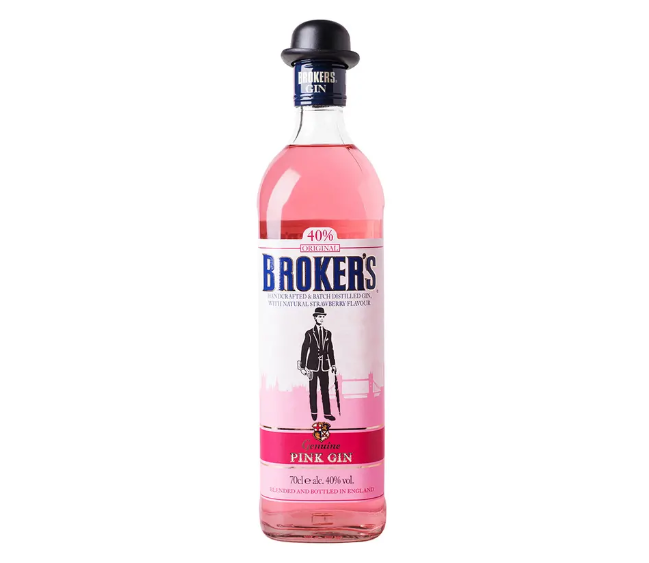 Broker’s Pink Gin
