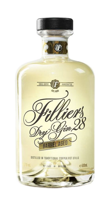 Filliers 28 Barrel Aged Copper Pot Still Belgian Dry Gin 0,5 l