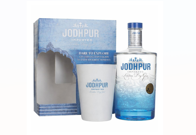 Jodhpur Original Gin se sklenicí