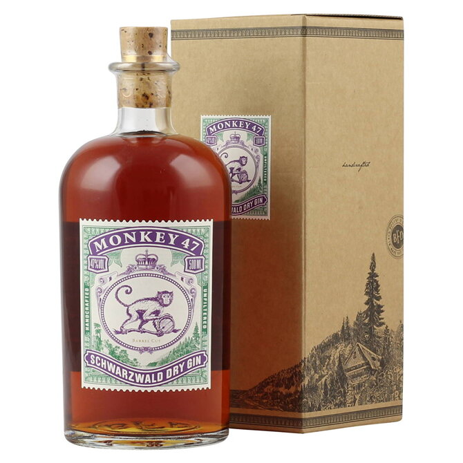 Monkey 47 Schwarzwald Dry Gin Barrel Cut 2020 0,5 l