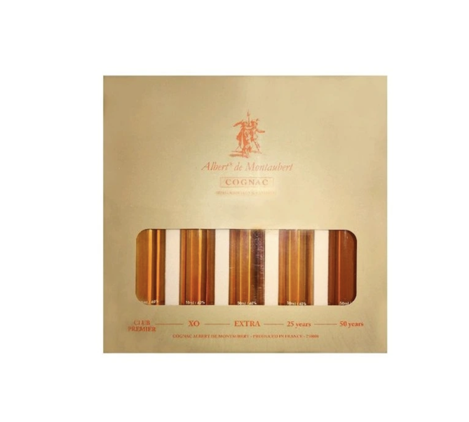 Albert de Montaubert Tasting collection 5×0,1 l