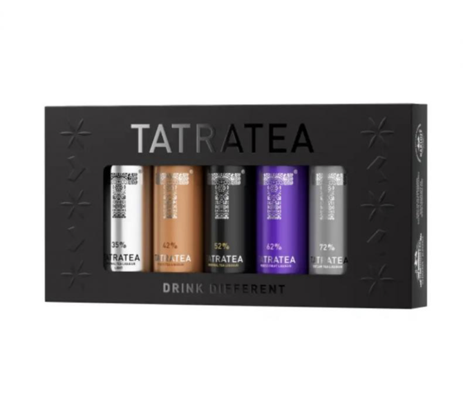 Tatratea Černý Tea Based Set 5x 0,04 l