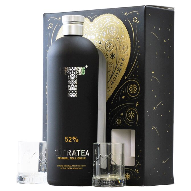 Tatratea 52 % Original + 2 sklenice