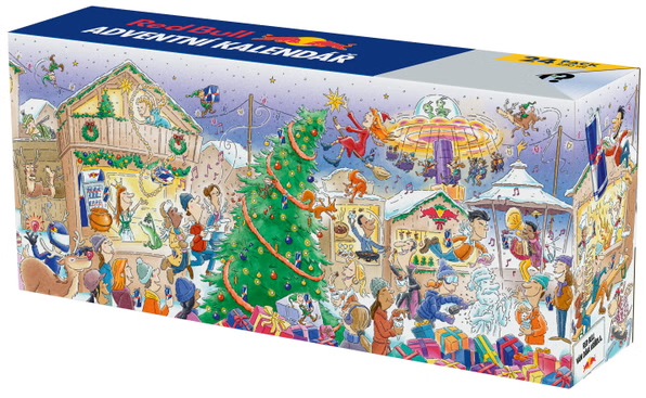 Adventní Kalendář Red Bull 24 x 0,25 l