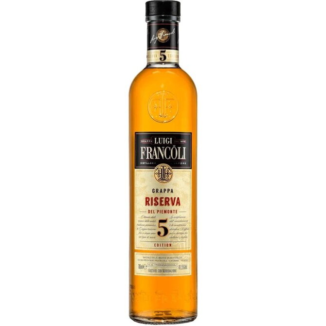Grappa Luigi Francoli 5 Years Old Riserva 