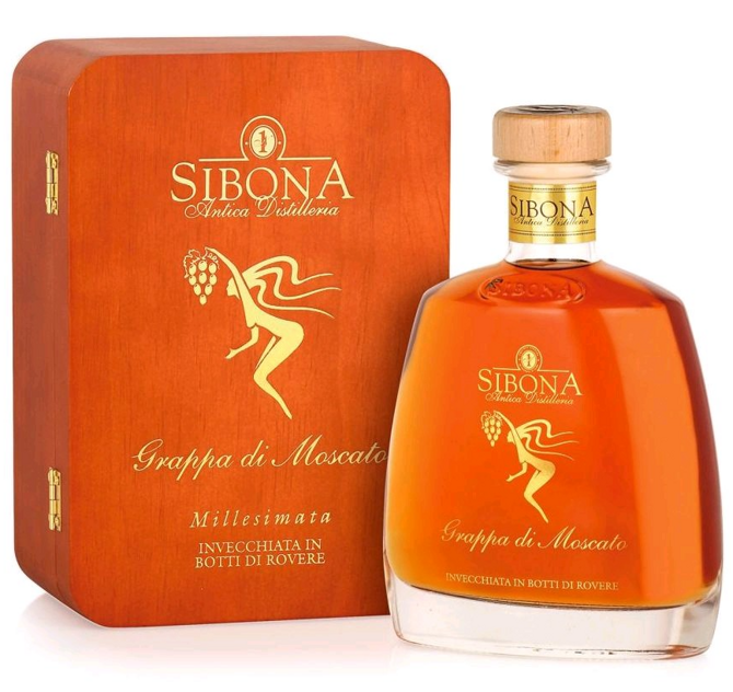 Sibona Grappa Riserva di Moscato Millesimata