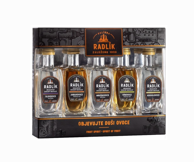 Radlík dárková kolekce miniatur 5x 0.05 l