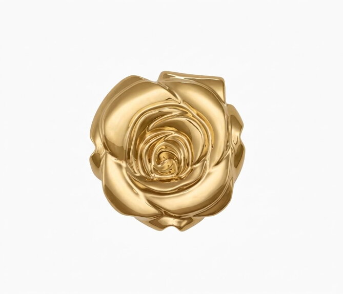 3D Wallpaper ROSE Gold