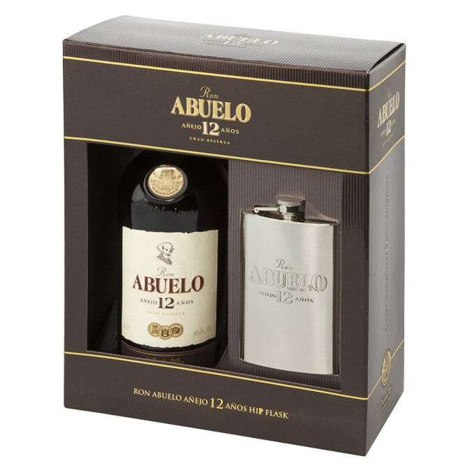 Ron Abuelo Añejo 12 Años + likérka