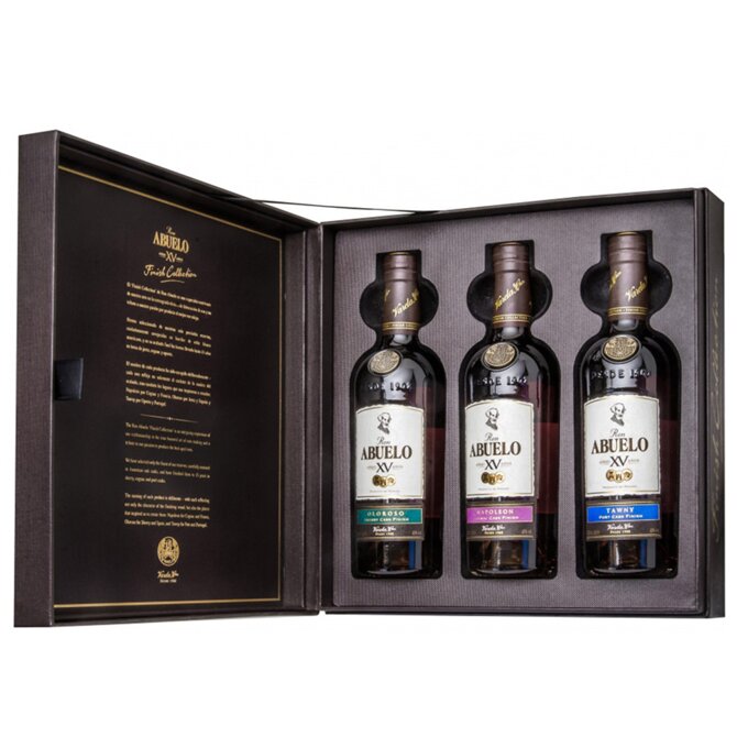 Ron Abuelo XV Finish Collection 3x 0,2 l