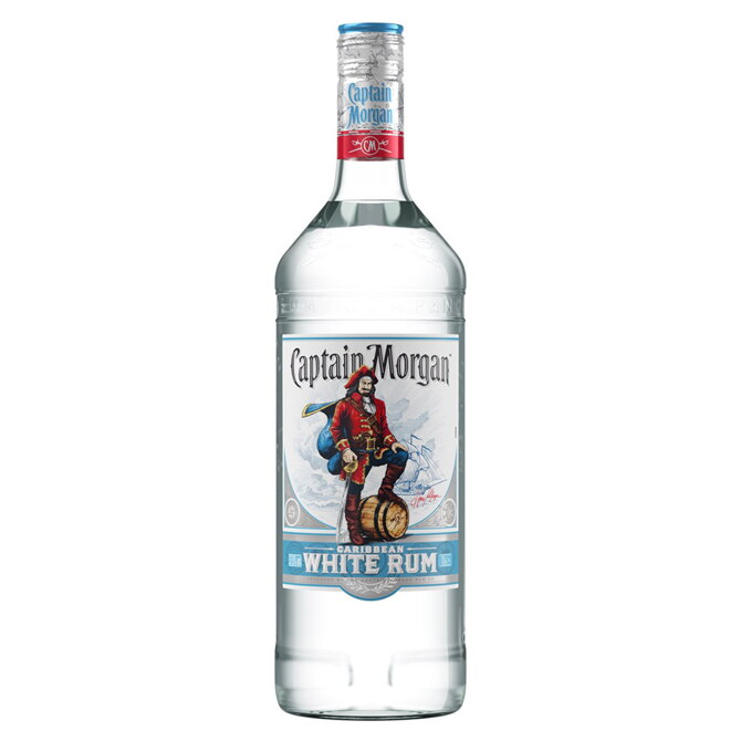 Captain Morgan White Rum 1 l