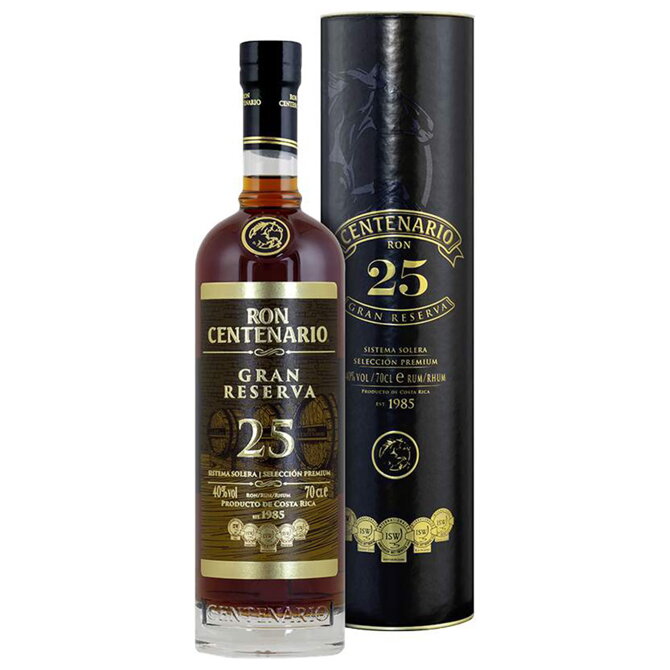 Ron Centenario 25 años Gran Reserva