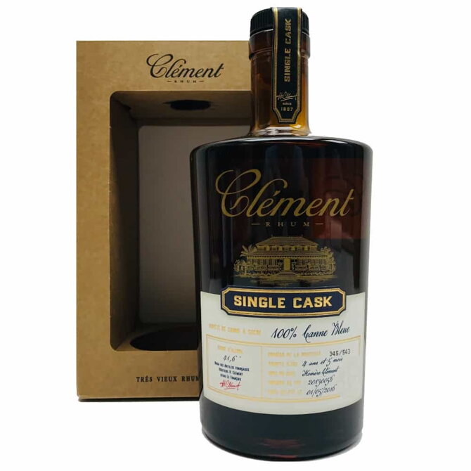 Clément Single Cask Canne Bleue 2016 0,5 l
