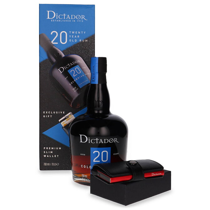 Dictador Aged 20 Years + peněženka